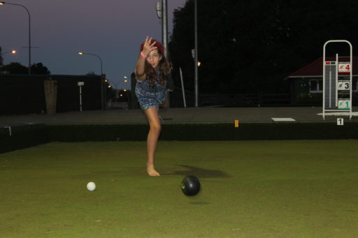 Night bowls at Auckland Bowling Club