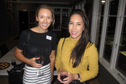 Parnell Business Association after hours networking function. (L-R) Bailey Newton-Palmer and Mary-Jane Rewa